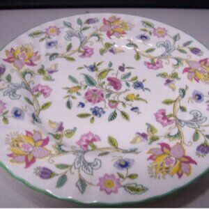 Salad Plate, Flat Tea Cup & Saucer - Haddon Hall by MINTON